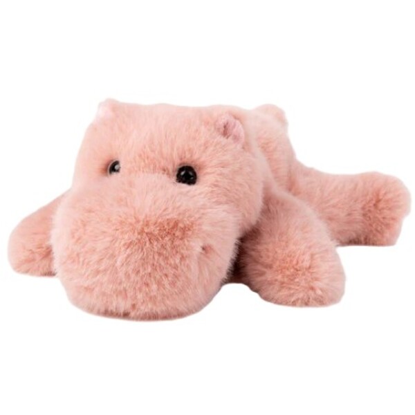 Teddykompaniet Serafur Liggande Flodhäst Aprikos