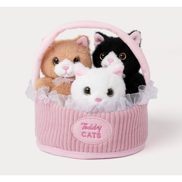 Teddykompaniet Teddy Cats Presentkorg