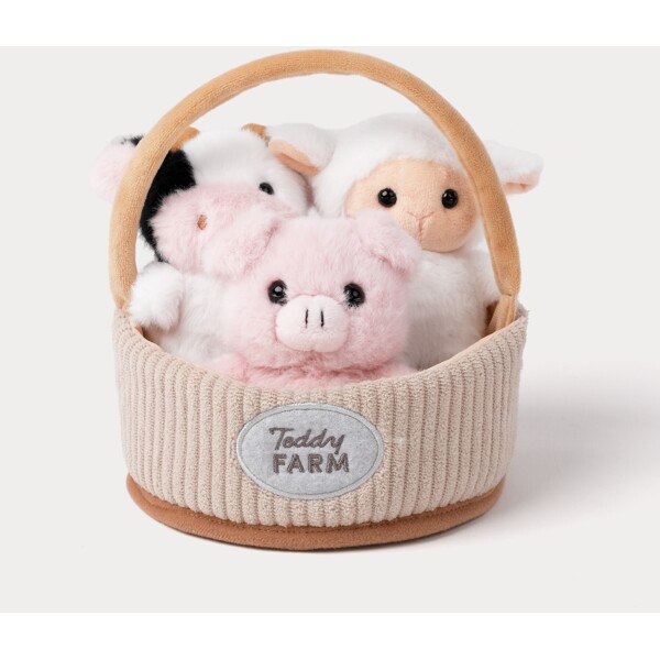 Teddykompaniet Teddy Farm Presentkorg