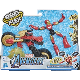 Avengers Bend & Flex Rider Iron Man