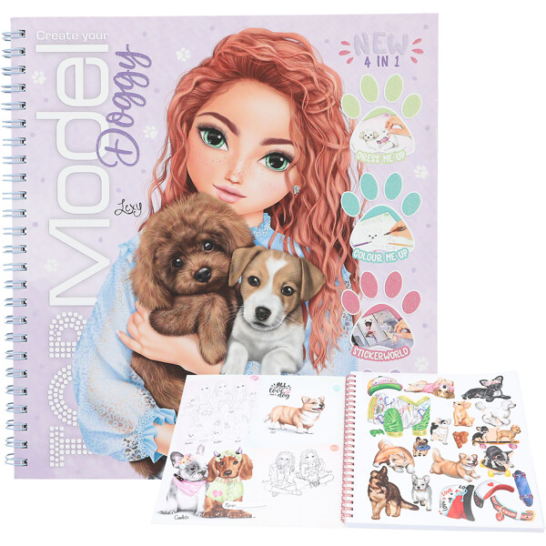 TOPModel Doggy Pysselbok