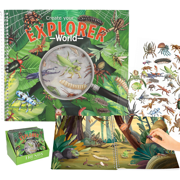 Create Your Explorer World Pysselbok