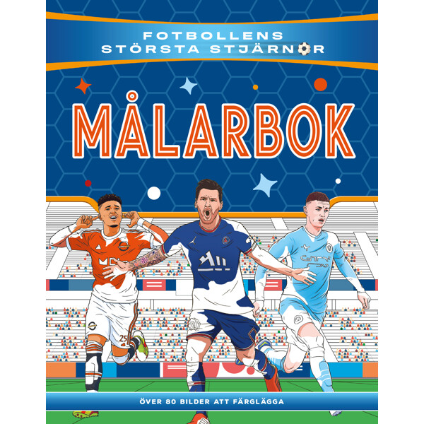 Målarbok: Fotbollens Största Stjärnor