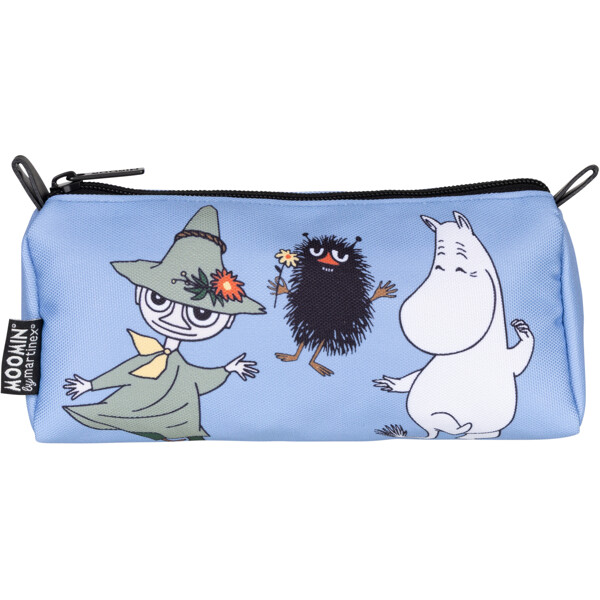 Mumin Ruttu Pennfodral Vänner Blå