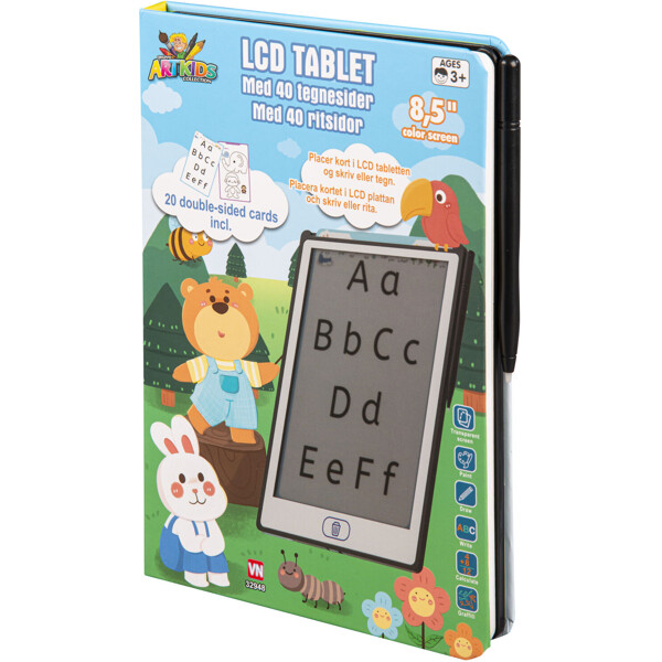 Artkids LCD Tablet 22 x 15 cm + 40 Bilder