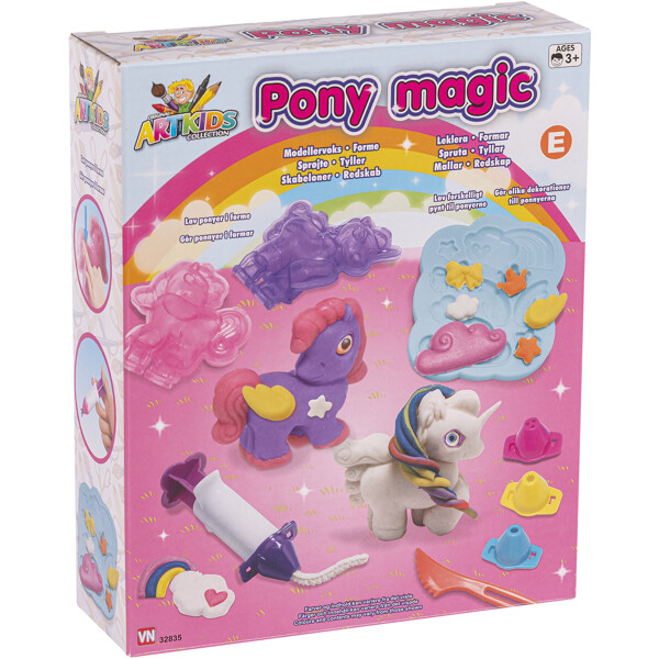 Artkids Pony Magic Leklera m. formar