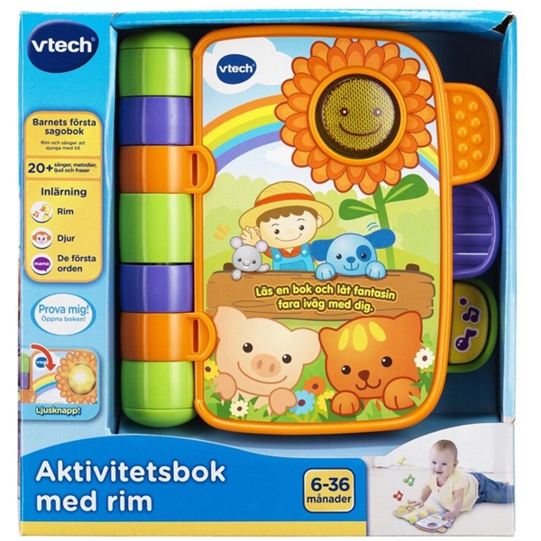 Vtech Baby Aktivitetsbok med Rim SE