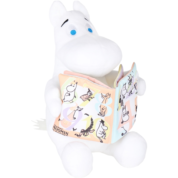 Mumin 25 cm Mjukis Med Bok