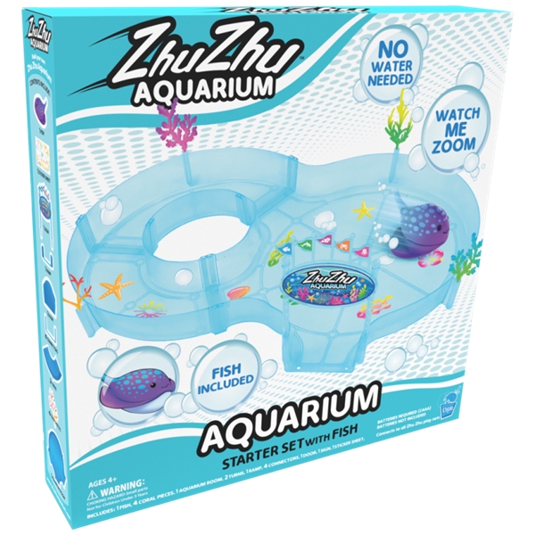 Zhu Zhu Aquarium Starter Set with Fish